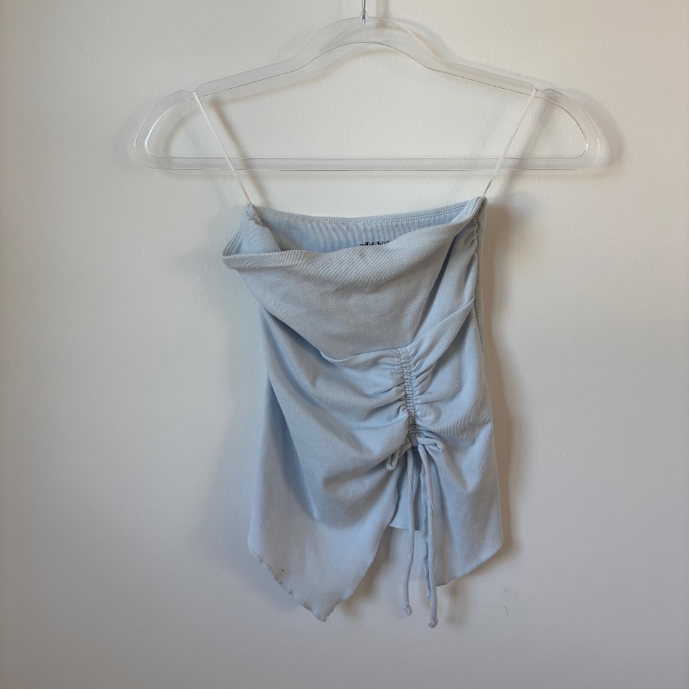 Wild Fable light blue tube top